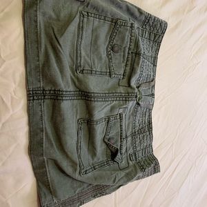 Cargo mini skirt